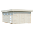 Garage Rasmus 19,8 m² med træport Palmako