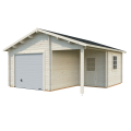 Garage Roger 28,1 m² med tag-skydeport Palmako