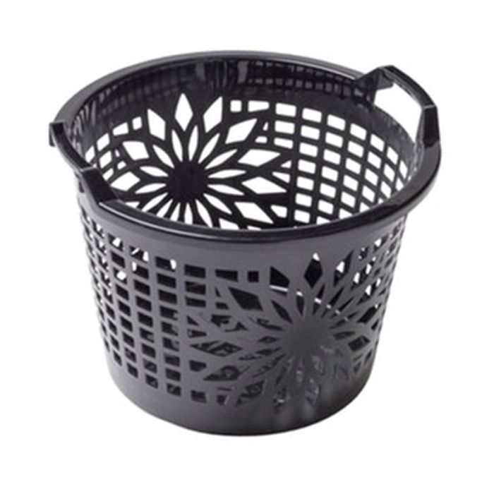 Løvkurv Magnolia 45 Liter Sort Ventura Design