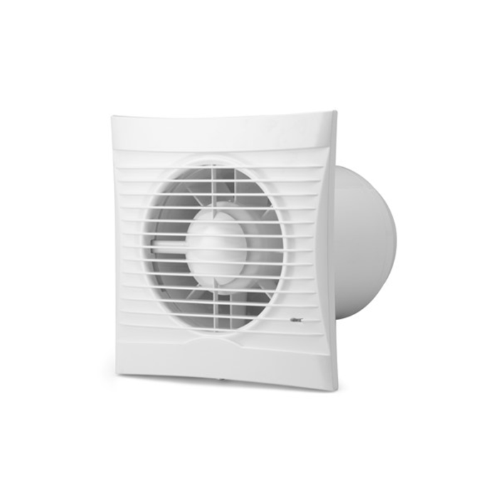 Badeværelseventilator S125 HT med Timer- og Fugtsstyret Funktion Fresh