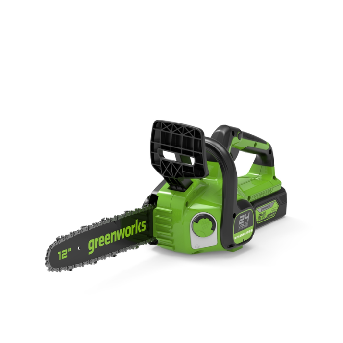 Motorsav 24V 4Ah Inkl. Batteri & Lader Greenworks