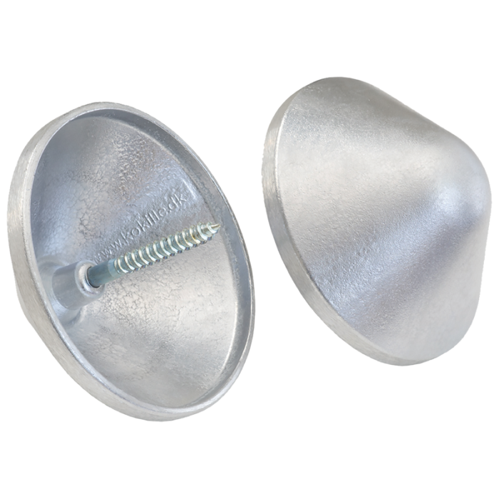 Stolpehætte CONE Aluminium Kokille