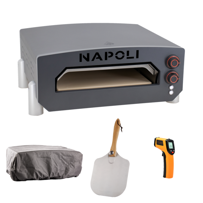 Elektrisk Pizzaugn 13” Antracitgrå NAPOLI