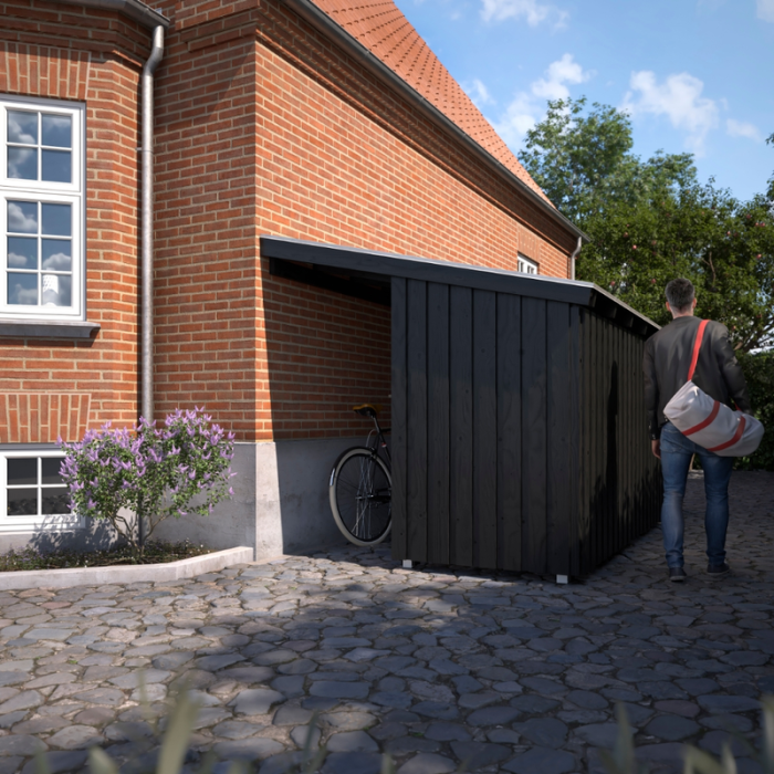 Havehus Nordic Multi Vægmodel 9,5 m2 Halvlukket PLUS