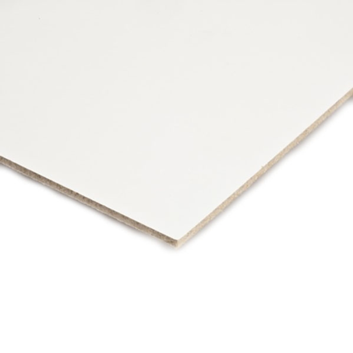 Hård træfiberplade Skandinavisk hvidlakeret 3 mm, 122x244 cm, 150 pl/bdt NPI