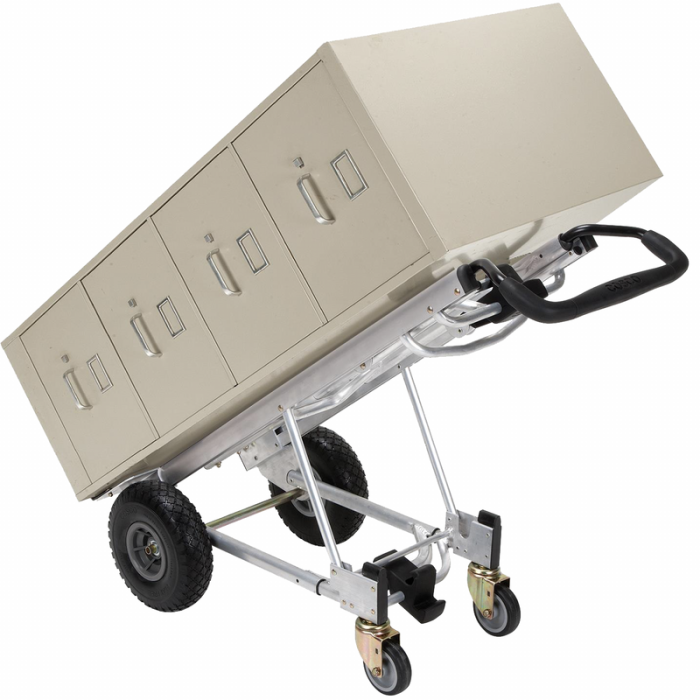 Multi-sækkevogn alu 3-i-1 JUMBO