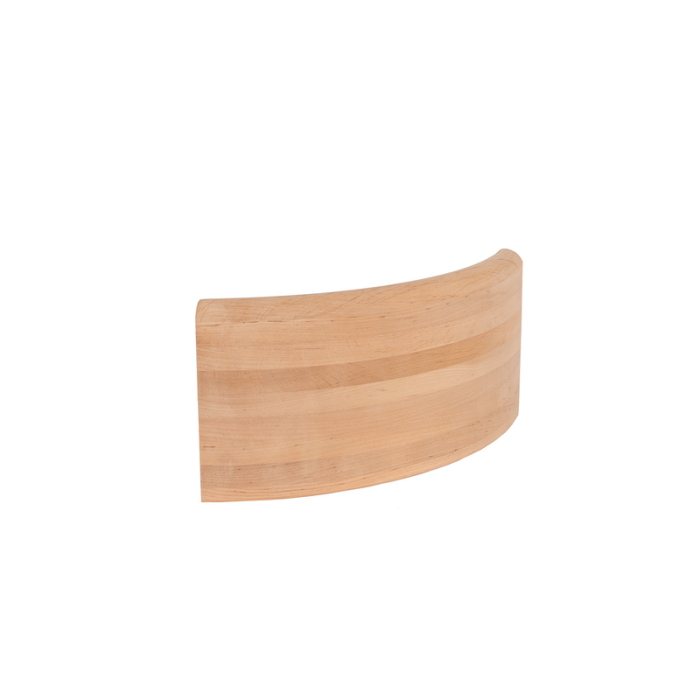 Bænkmodul Sauna Hjørne Frontpanel Yderside 330 mm Thermory