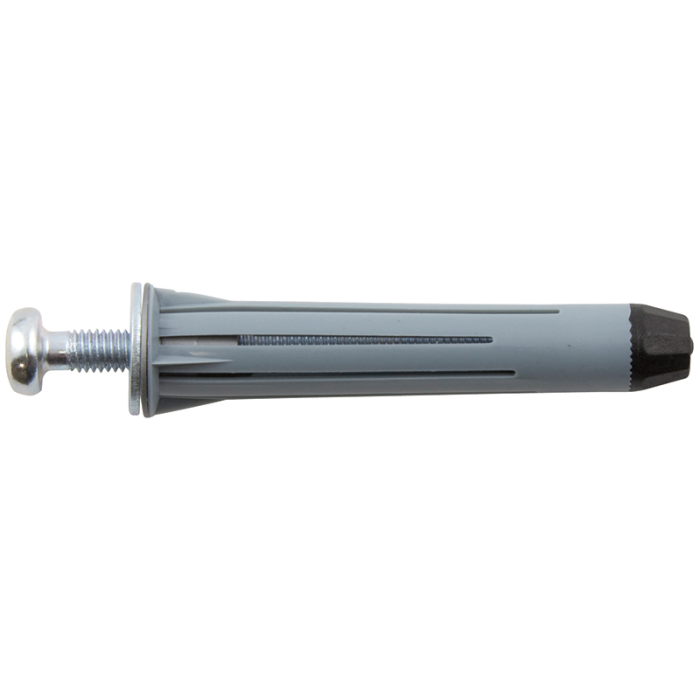 XTECH P NYLON GIPSDYBEL MED SKRUE MED PANHOVED SPIT