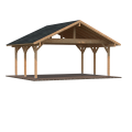 Carport Robert 28,3 m² Palmako