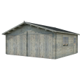 Garage Roger 29,3 m² med træport Palmako