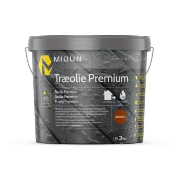 Midun Træolie Premium Brun