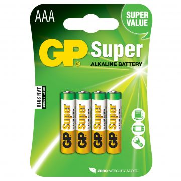 Batteri GP Super Alkaline LR03