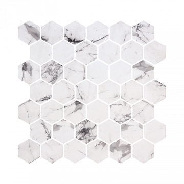 MOSAIKPRØVE HEXAGON XL FOSCO MATTE