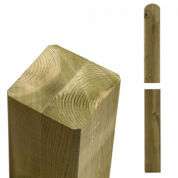 Omlimet stolpe, 158 cm, PLUS