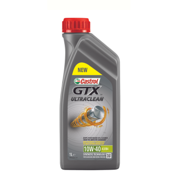 Smøreolie GTX Ultraclean Motorolie 10W-40 A3/B4 Castrol