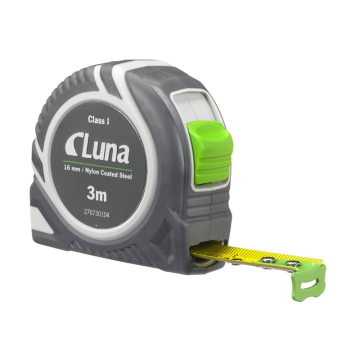 Målebånd Tryklås Luna Tools