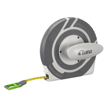 Målebånd Glasfiberkabinet med håndtag Luna Tools