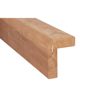 Sauna-lister Bænk frontplade SHA 108x80 mm Thermory
