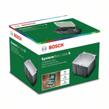Værktøjskasse Lille tilbehørsboks SystemBox S Bosch Power Tools