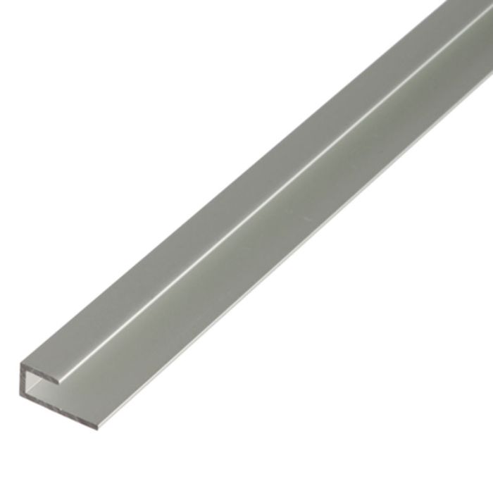 AVSLUTNINGSPROFIL ALUMINIUM SILVER 20X9X10/2M (208268) Byggmax.comdk
