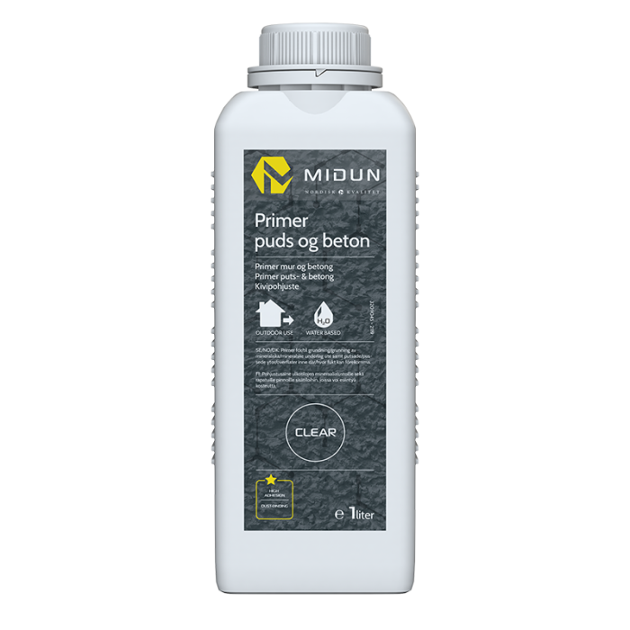 Primer gips og beton V