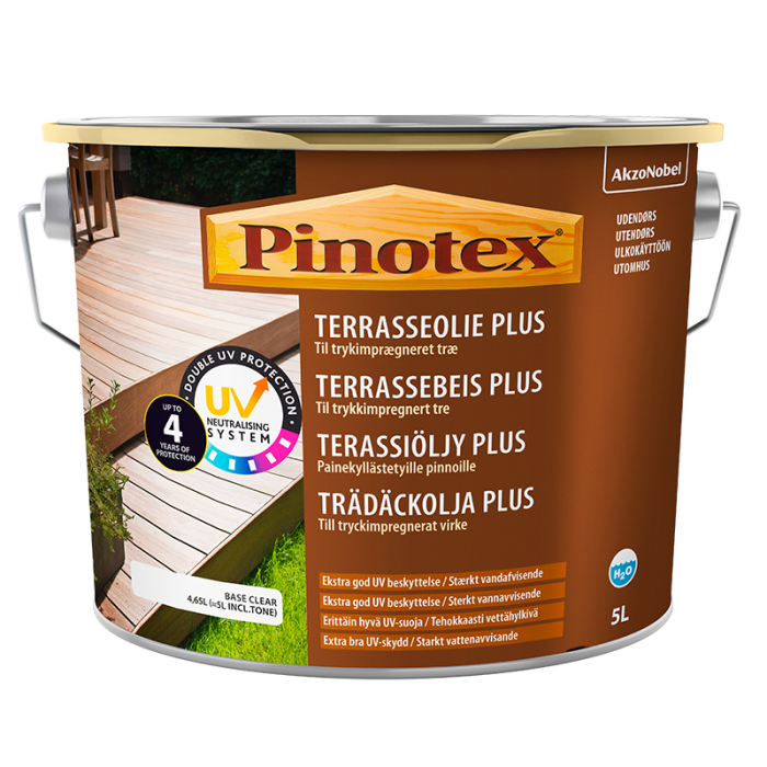Terrasseolie Plus Transparent Pinotex
