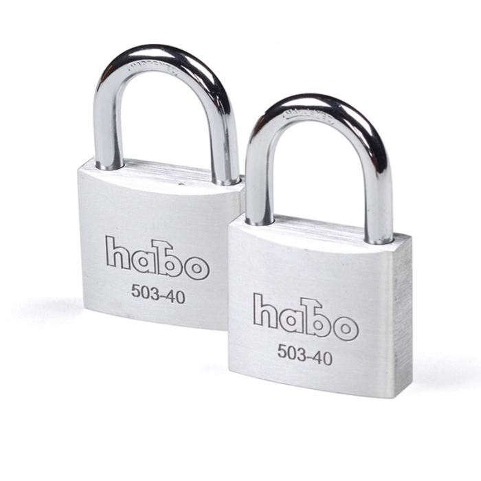 Hængelås Aluminium Habo