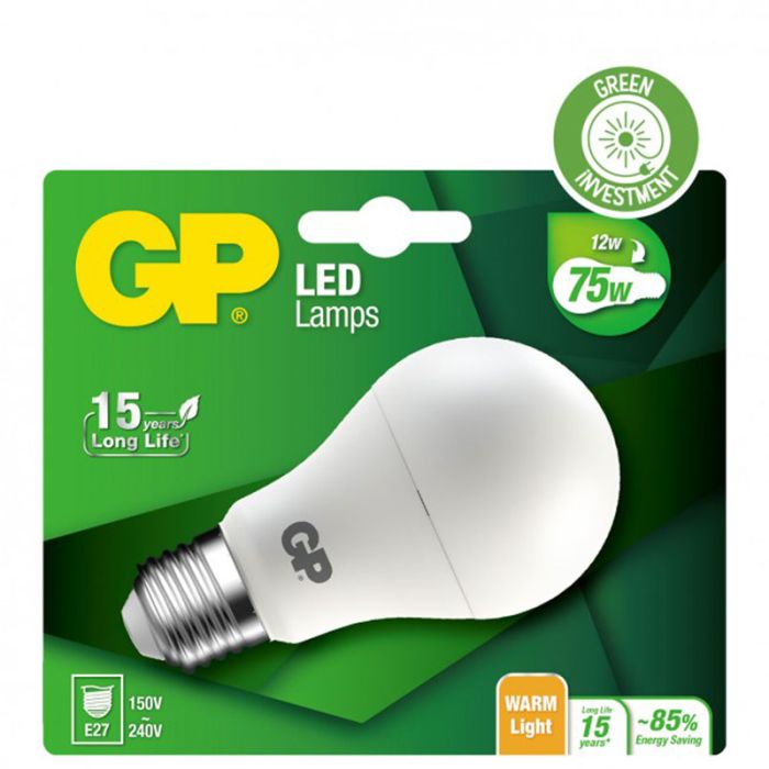 GP LED CLASSIC E27 12-75 W