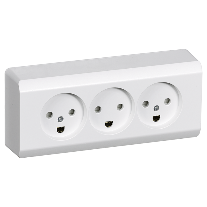 OPUS66 STIKK. 3V. M/J 2P HVID