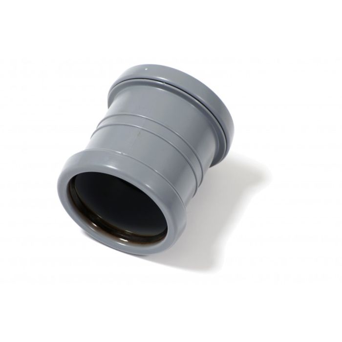 Dobbeltmuffe indendørs afløb Ø75 mm