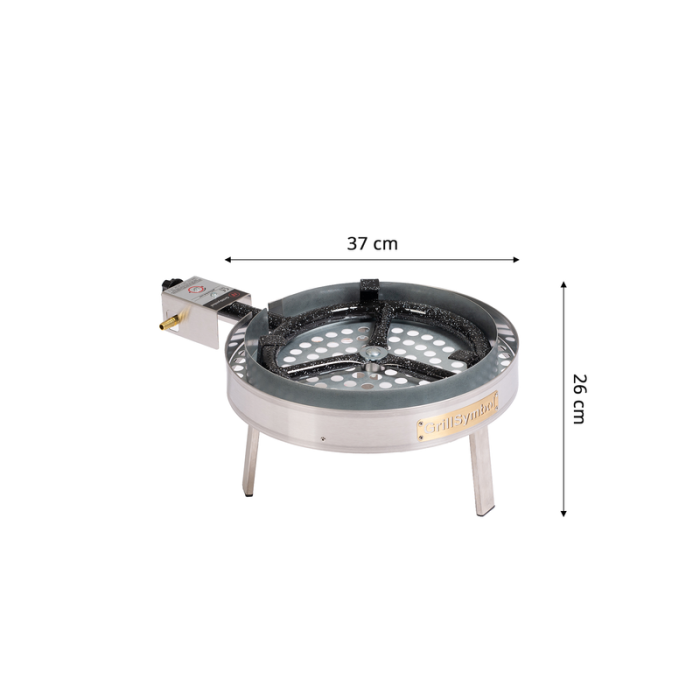 Gaskomfur Udendørs GrillSymbol