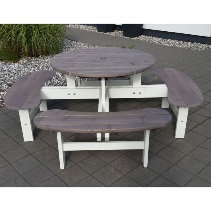 Rondo Picnic-bord-/bænkesæt, Eden Wood