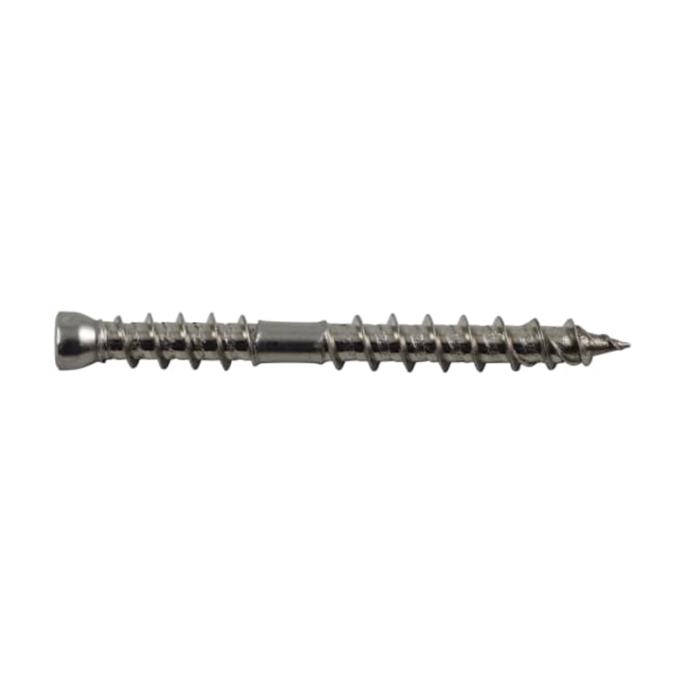 Terrasseskrue A4 High-End til hårdttræ, 6,0x60 mm 150 stk/pk NKT Fasteners