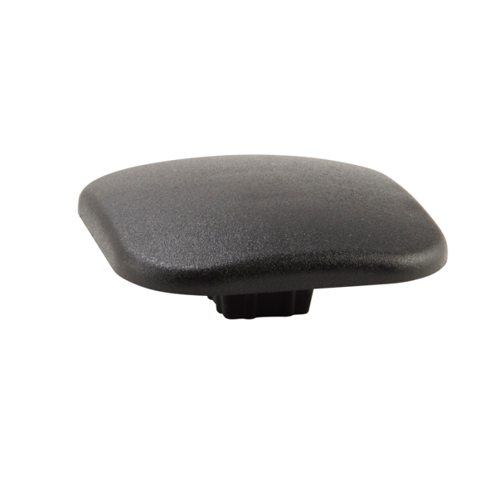 Stolpehat K100 Alu Design Til Stolper Sort Kirkedal