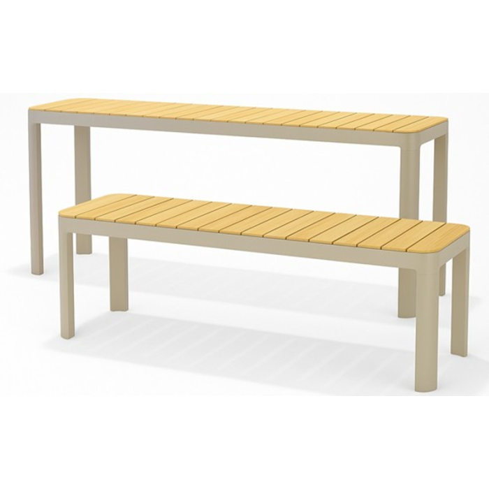 Udendørs altansæt Portals altanbord + bænk 140 Lifestyle Garden