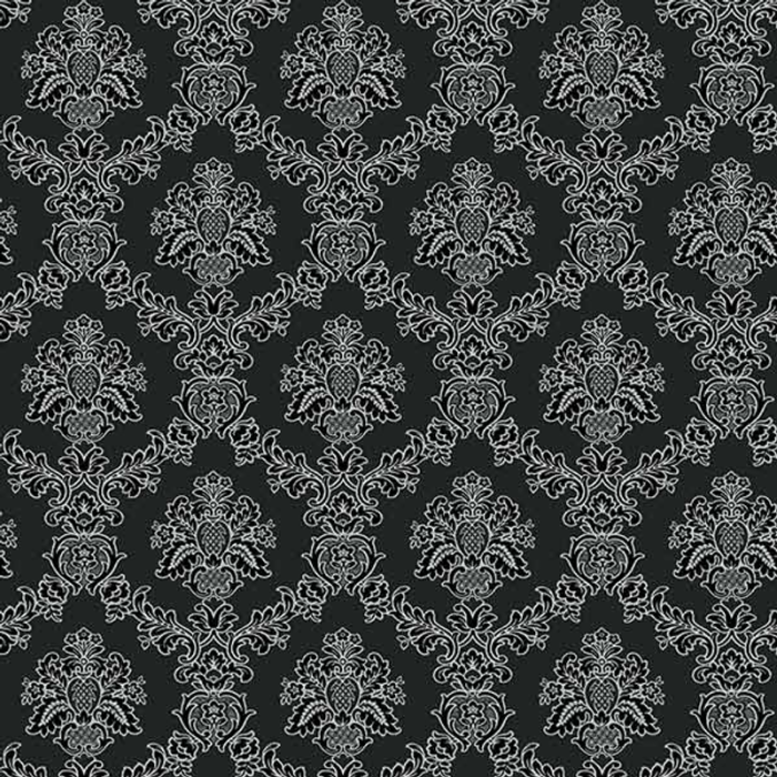 Tapet Living@HOME Konstruktionspapir Klassisk medaljon damask Fiona