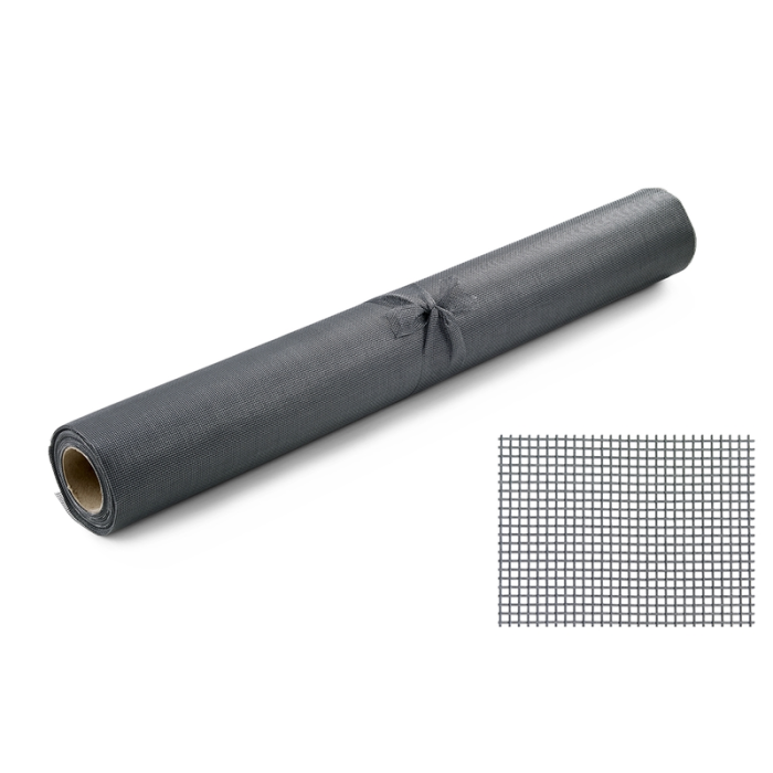 Insektnet Glasfiber 82 Grå 10 m Habo