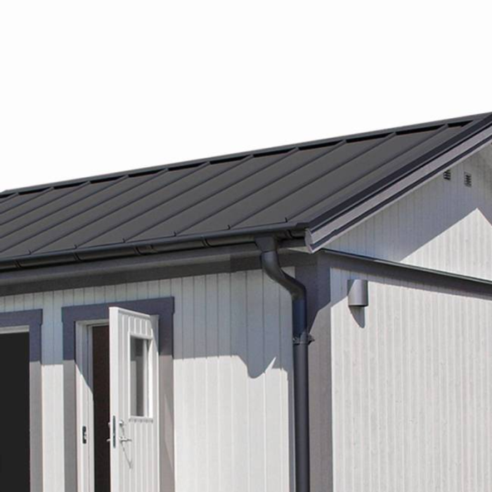 Plåttag ink. Plåtsæt til Modul 15 kvm Vibostugan