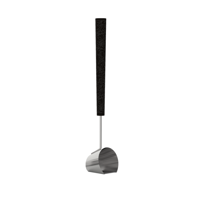 Saunøse Steamshot rustfri med træhåndtag SAWO