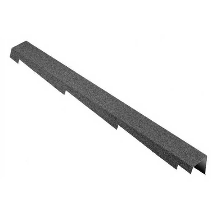 Gavlbeslag t/Quartz mod mur L: 125 x B: 10,1 cm Metrotile