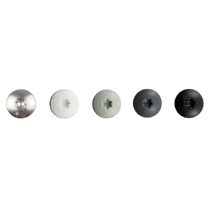 FACADE+ D FACADEPLADESKRUE SORT A2 NKT