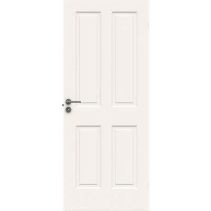 Fyldningsdør Advance-line, Compact Dannebrogsdør, Hvid NCS S0502-Y Swedoor