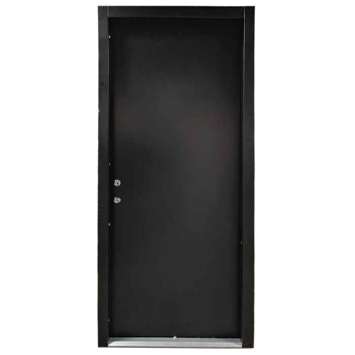 Ståldør DSA 110mm EI2-60 branddør, Sort Asmodas