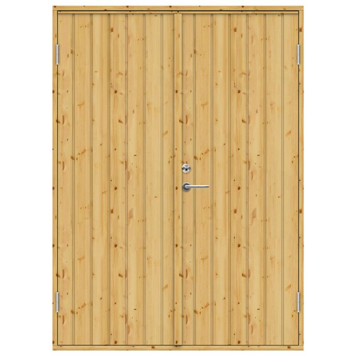 Dobbelt Udhusdør Fyr, Ubehandlet Swedoor