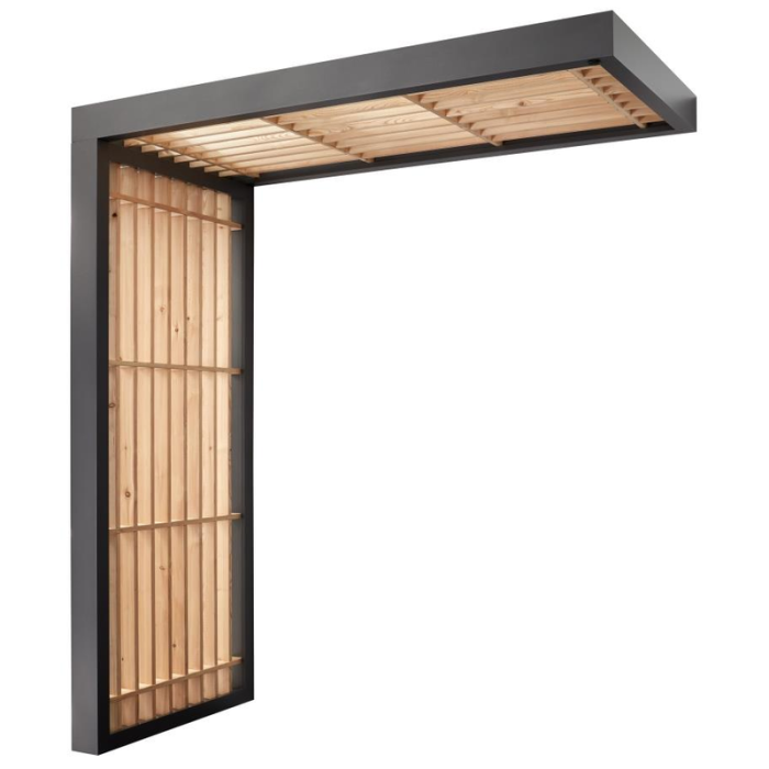 Vindsikkerhed til indgangstag Block Timber gop