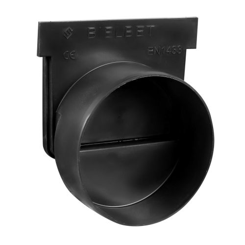 Endestykke med Rørtilslutning 125x95x4 mm Bielbet