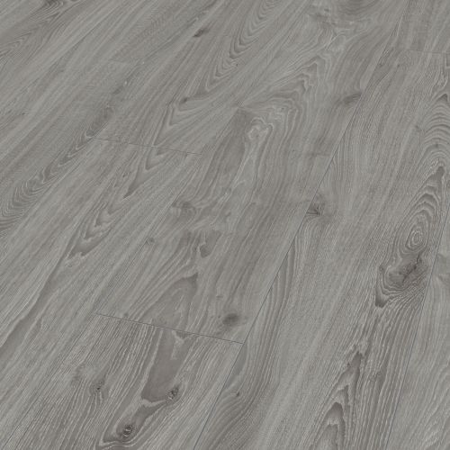 Laminatgulv 12mm 1-stav Timeless Grey