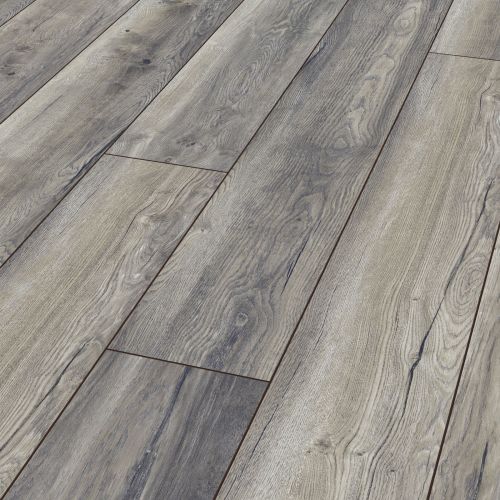 Gulvprøve Laminatgulv Harbour Oak Grey 12mm Myfloor