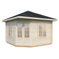 Lysthus Melanie 10,9 m² med 44 mm væg Palmako