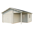 Garage Roger 28,1 m² med træport Palmako